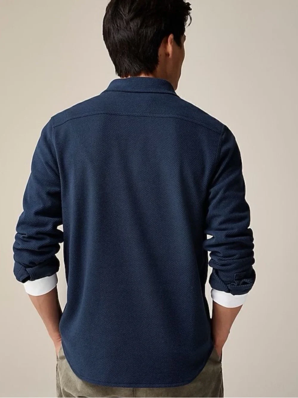 J.Crew Shirt Jacket in Navy